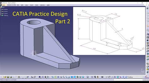 unfolded view in CATIA drafting